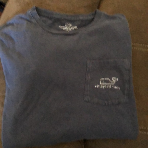 Child L Vineyard vines L blue long sleeve top - Picture 4 of 4